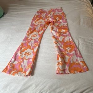 Flare colorful pants